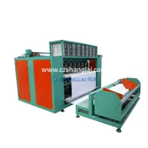 Ultrasonic towel slitter machine