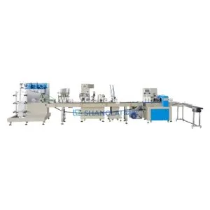 Automatic Disposable Cutlery Set & Napkin Packaging Machine